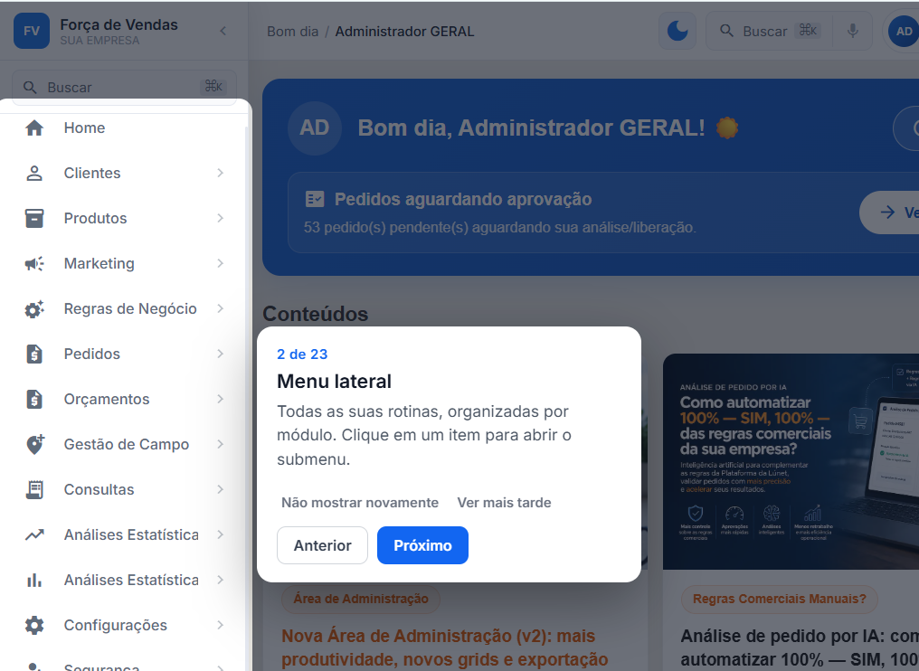 Tutoriais Autoexplicativos